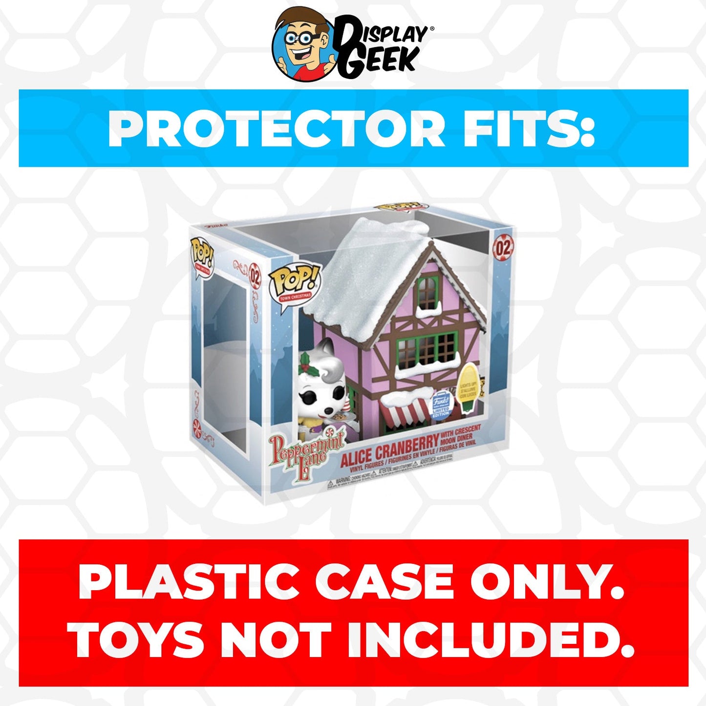 Pop Protector for Alice Cranberry with Crescent Moon Diner #02 Funko Pop Town - PPG Pop Protector Guide Search Created by Display Geek