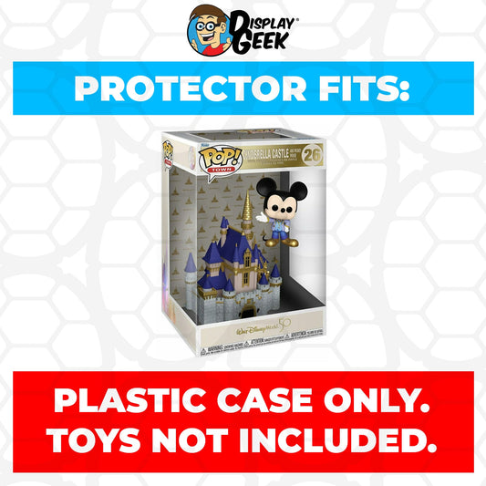 Pop Protector for Cinderella Castle and Mickey Mouse #26 Funko Pop Town - PPG Pop Protector Guide Search Created by Display Geek