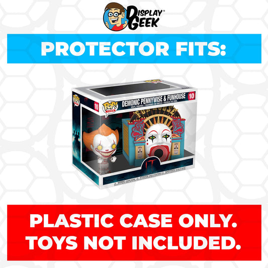 Pop Protector for Demonic Pennywise & Funhouse #10 Funko Pop Town - PPG Pop Protector Guide Search Created by Display Geek