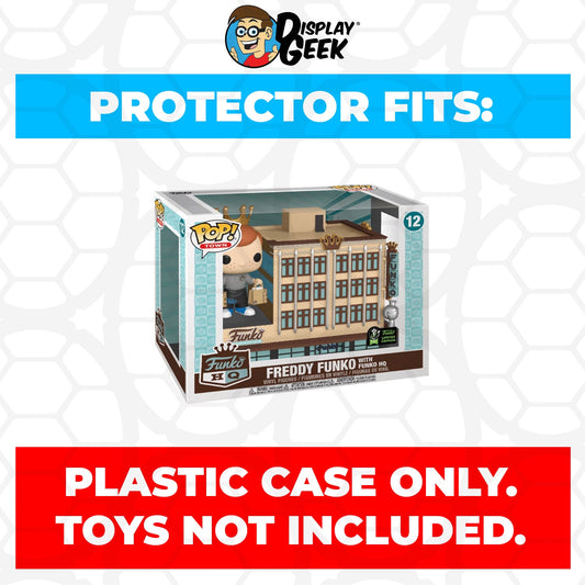Pop Protector for Freddy Funko with Funko HQ ECCC #12 Funko Pop - PPG Pop Protector Guide Search Created by Display Geek