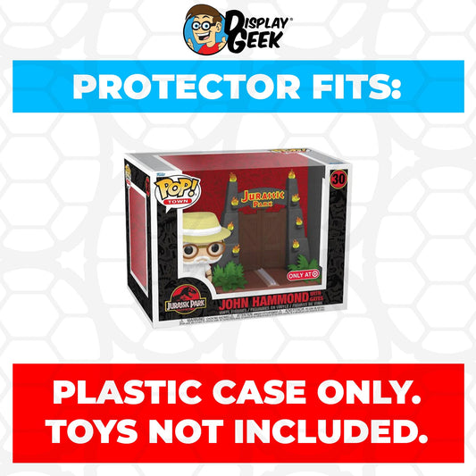 Pop Protector for John Hammond with Gates #30 Funko Pop Town - PPG Pop Protector Guide Search Created by Display Geek