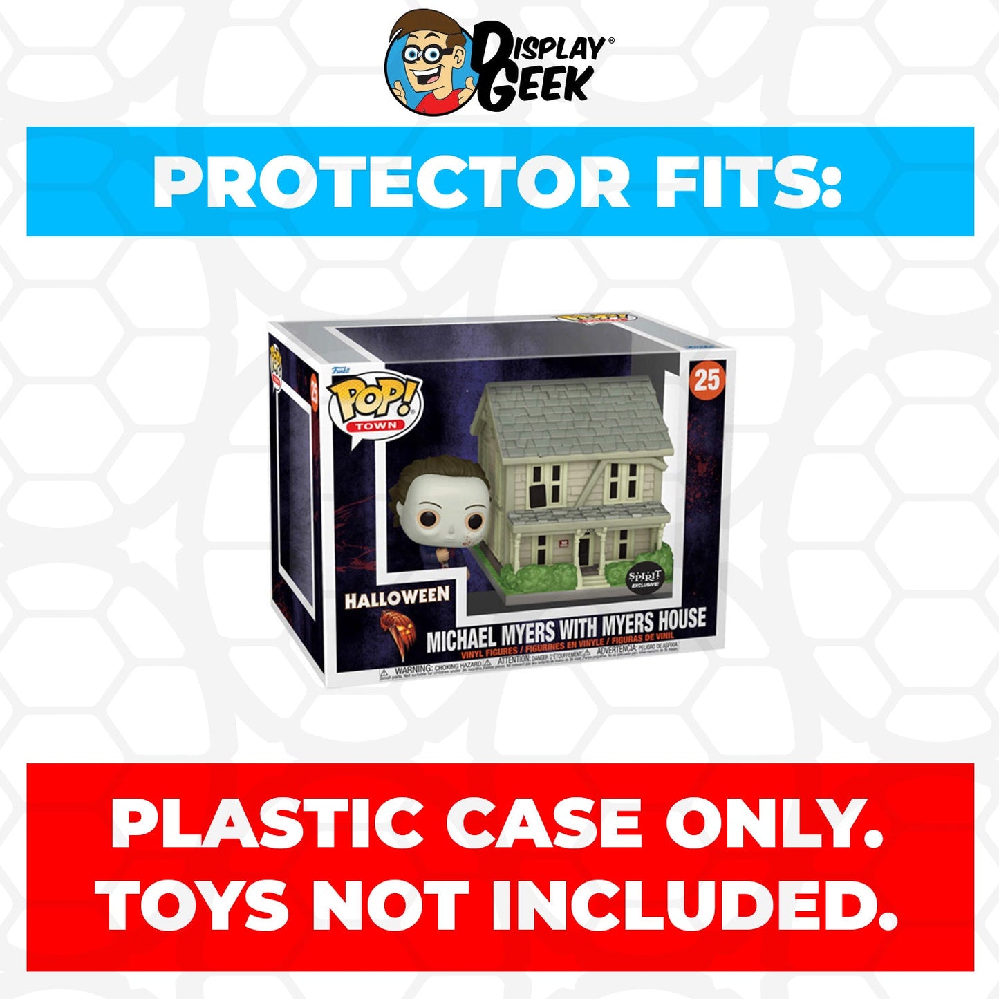 Pop Protector for Michael Myers with Myers House #25 Funko Pop Town - PPG Pop Protector Guide Search Created by Display Geek
