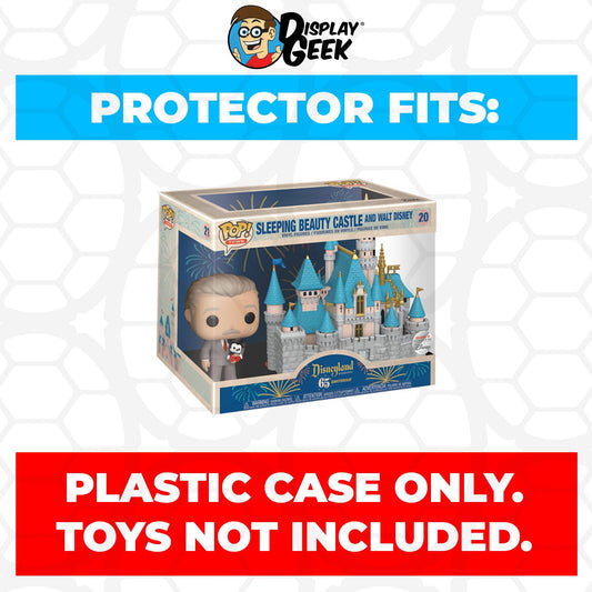 Pop Protector for Sleeping Beauty Castle and Walt Disney #20 Funko Pop Town - PPG Pop Protector Guide Search Created by Display Geek