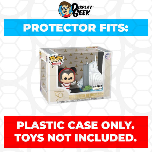 Pop Protector for Space Mountain and Mickey Mouse #28 Funko Pop Town - PPG Pop Protector Guide Search Created by Display Geek