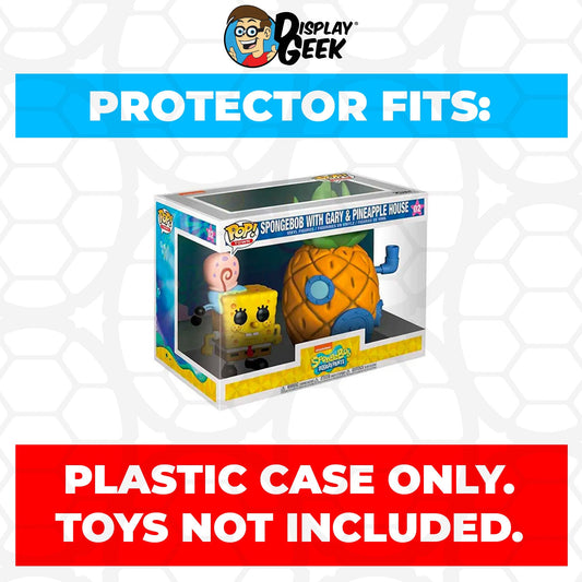 Pop Protector for Spongebob with Gary & Pineapple House #02 Funko Pop Town - PPG Pop Protector Guide Search Created by Display Geek