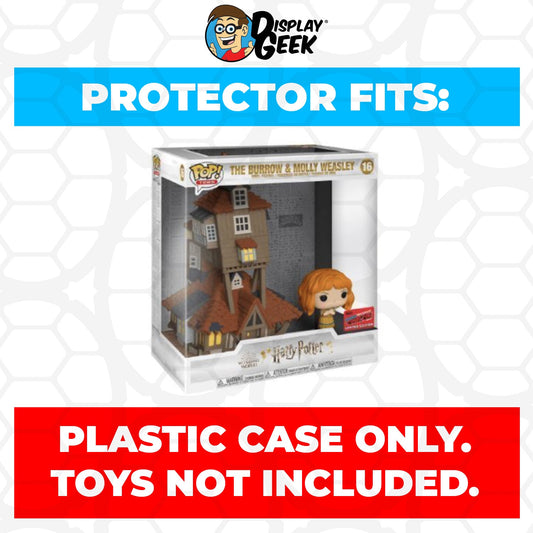 Pop Protector for The Burrow & Molly Weasley NYCC #16 Funko Pop Town - PPG Pop Protector Guide Search Created by Display Geek
