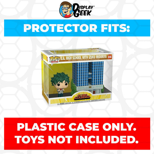 Pop Protector for U.A. High School with Izuku Midoriya #04 Funko Pop Town - PPG Pop Protector Guide Search Created by Display Geek