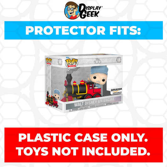 Pop Protector for Walt Disney on Engine #18 Funko Pop Trains - PPG Pop Protector Guide Search Created by Display Geek