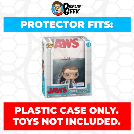 Pop Protector for Jaws Chef Brody #18 Funko Pop VHS Covers - PPG Pop Protector Guide Search Created by Display Geek