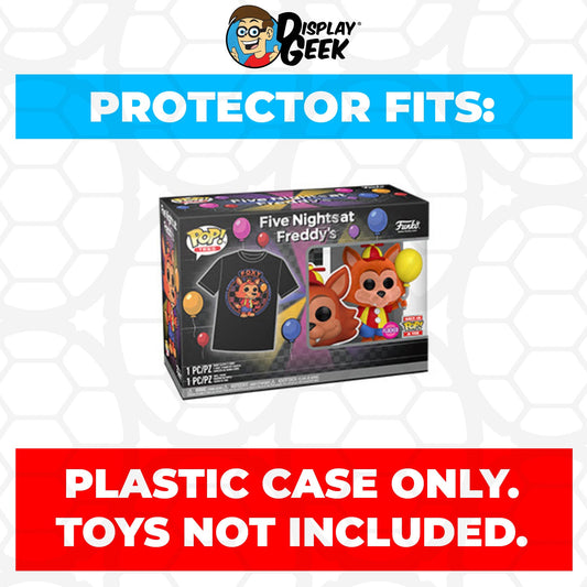 Pop Protector for Pop & Tee Balloon Foxy Flocked #907 Funko Box - PPG Pop Protector Guide Search Created by Display Geek