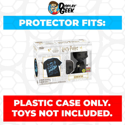Pop Protector for Pop & Tee Dementor Glow #161 Funko Box - PPG Pop Protector Guide Search Created by Display Geek
