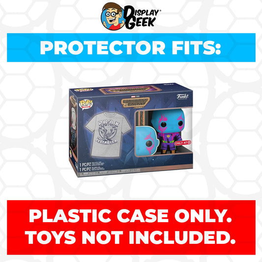 Pop Protector for Pop & Tee Drax Blacklight #1243 Funko Box - PPG Pop Protector Guide Search Created by Display Geek