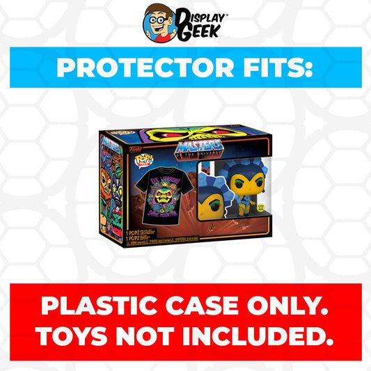 Pop Protector for Pop & Tee Evil-Lyn Glow #86 Funko Box - PPG Pop Protector Guide Search Created by Display Geek