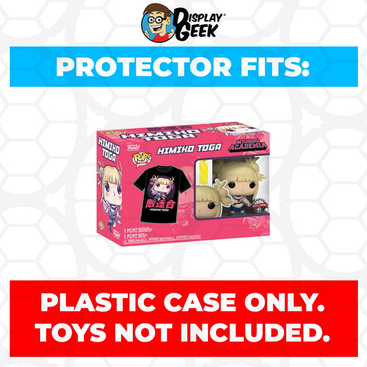 Pop Protector for Pop & Tee Himiko Toga Unmasked #1029 Funko Box - PPG Pop Protector Guide Search Created by Display Geek
