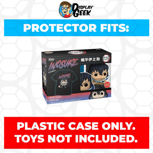 Pop Protector for Pop & Tee Inosuke Hashibira Unmasked #1057 Funko Box - PPG Pop Protector Guide Search Created by Display Geek