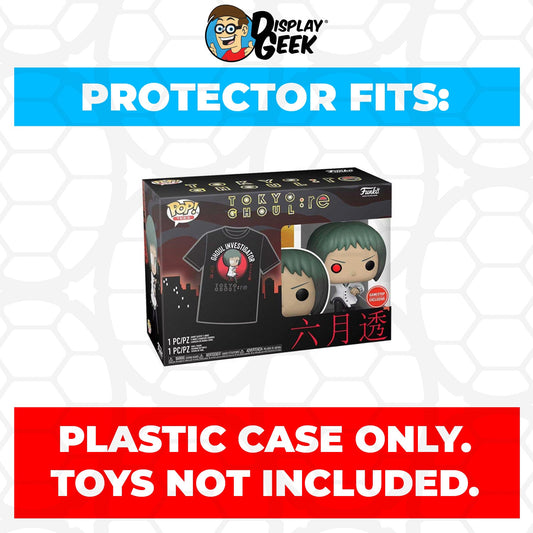 Pop Protector for Pop & Tee Toru Mutsuki #1154 Funko Box - PPG Pop Protector Guide Search Created by Display Geek