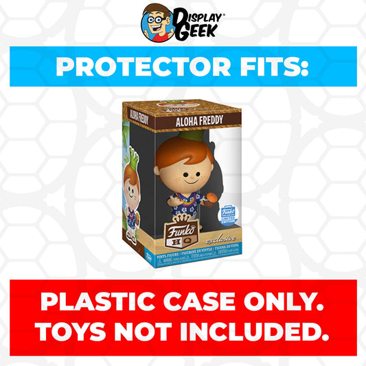 Pop Protector for Freddy Funko Aloha Freddy - PPG Pop Protector Guide Search Created by Display Geek