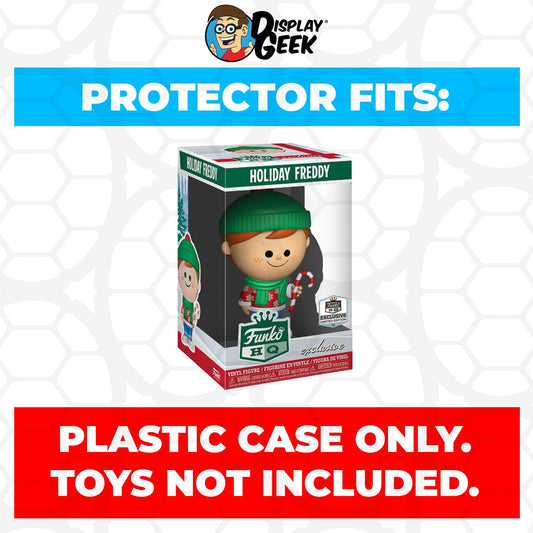 Pop Protector for Freddy Funko Holiday Freddy - PPG Pop Protector Guide Search Created by Display Geek