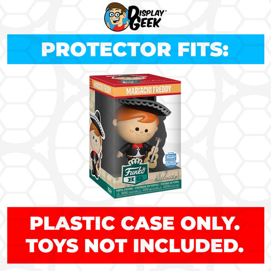 Pop Protector for Freddy Funko Mariachi Freddy - PPG Pop Protector Guide Search Created by Display Geek
