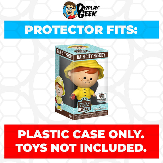 Pop Protector for Freddy Funko Rain City Freddy - PPG Pop Protector Guide Search Created by Display Geek