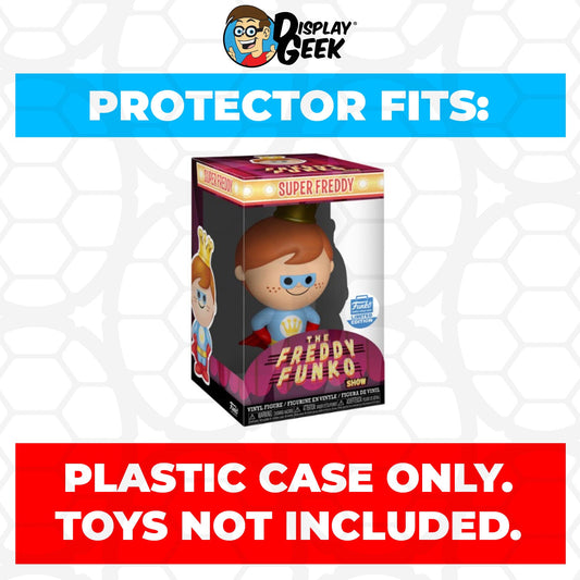 Pop Protector for Freddy Funko Super Freddy - PPG Pop Protector Guide Search Created by Display Geek