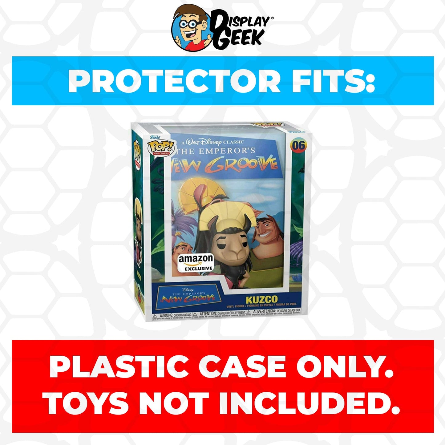 Pop Protector for The Emperor’s New Groove Kuzco #06 Funko Pop VHS Covers - PPG Pop Protector Guide Search Created by Display Geek