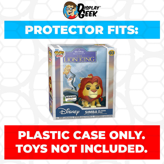 Pop Protector for The Lion King Simba on Pride Rock #03 Funko Pop VHS Covers - PPG Pop Protector Guide Search Created by Display Geek