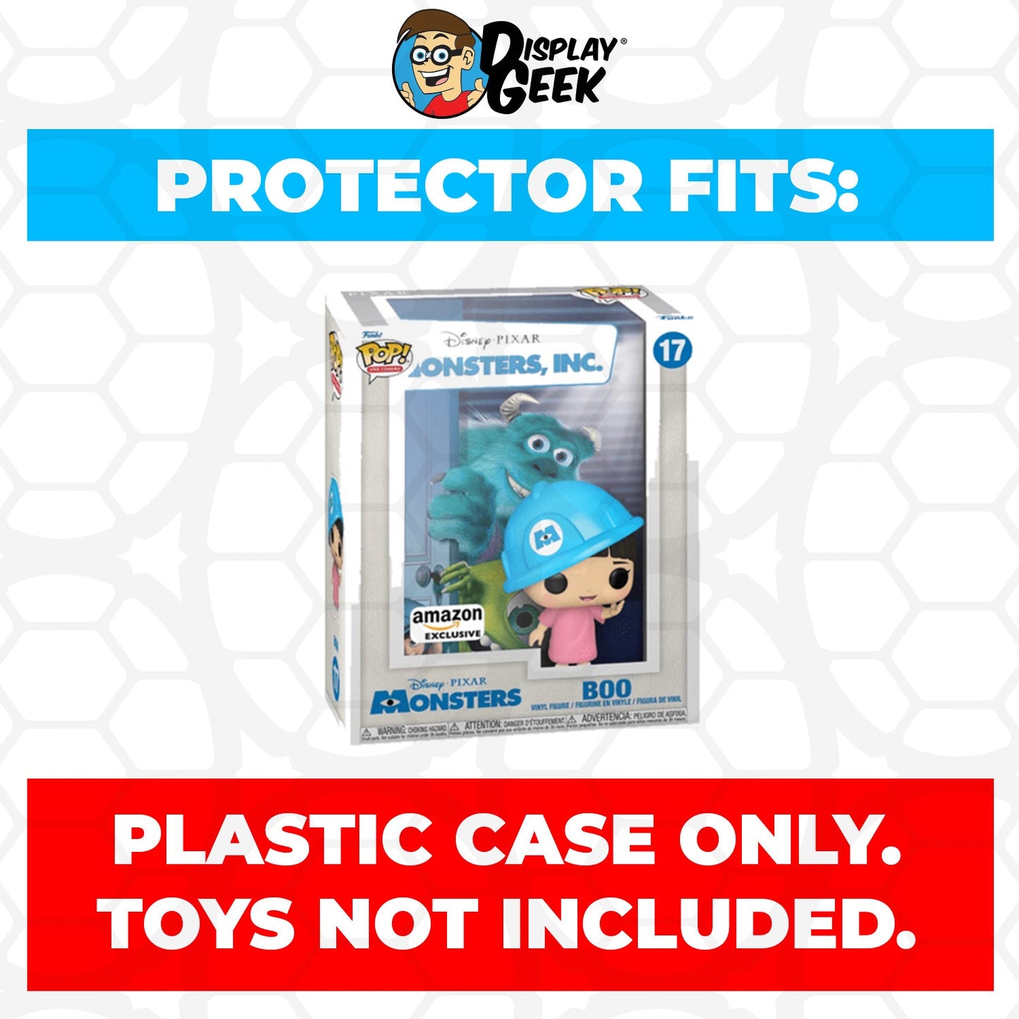 Pop Protector for Monsters Inc Boo #17 Funko Pop VHS Covers - PPG Pop Protector Guide Search Created by Display Geek