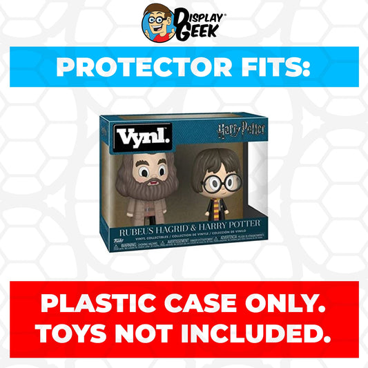 Pop Protector for Vynl 2 Pack Rubeus Hagrid & Harry Potter Funko - PPG Pop Protector Guide Search Created by Display Geek
