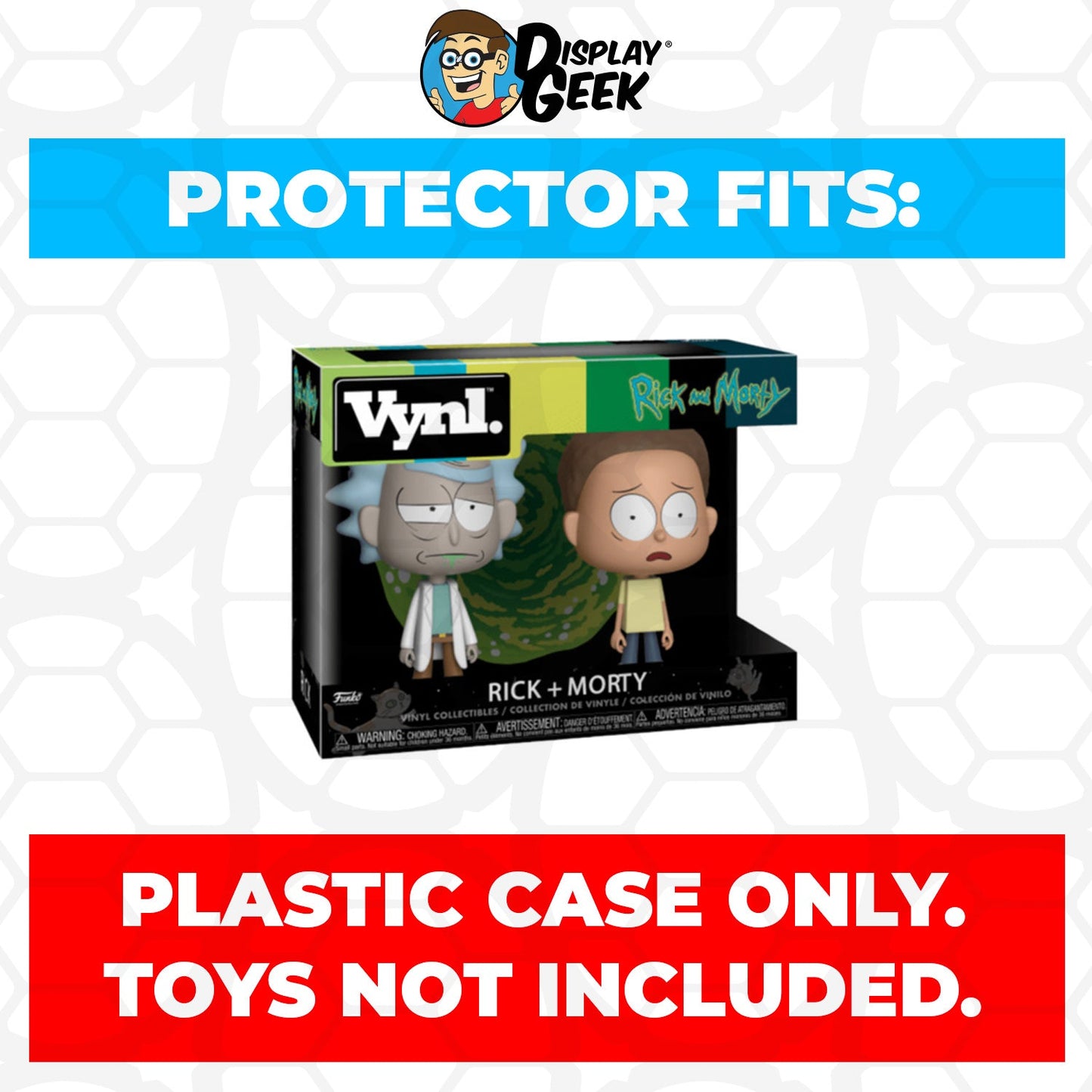 Pop Protector for Vynl 2 Pack Rick & Morty Funko - PPG Pop Protector Guide Search Created by Display Geek