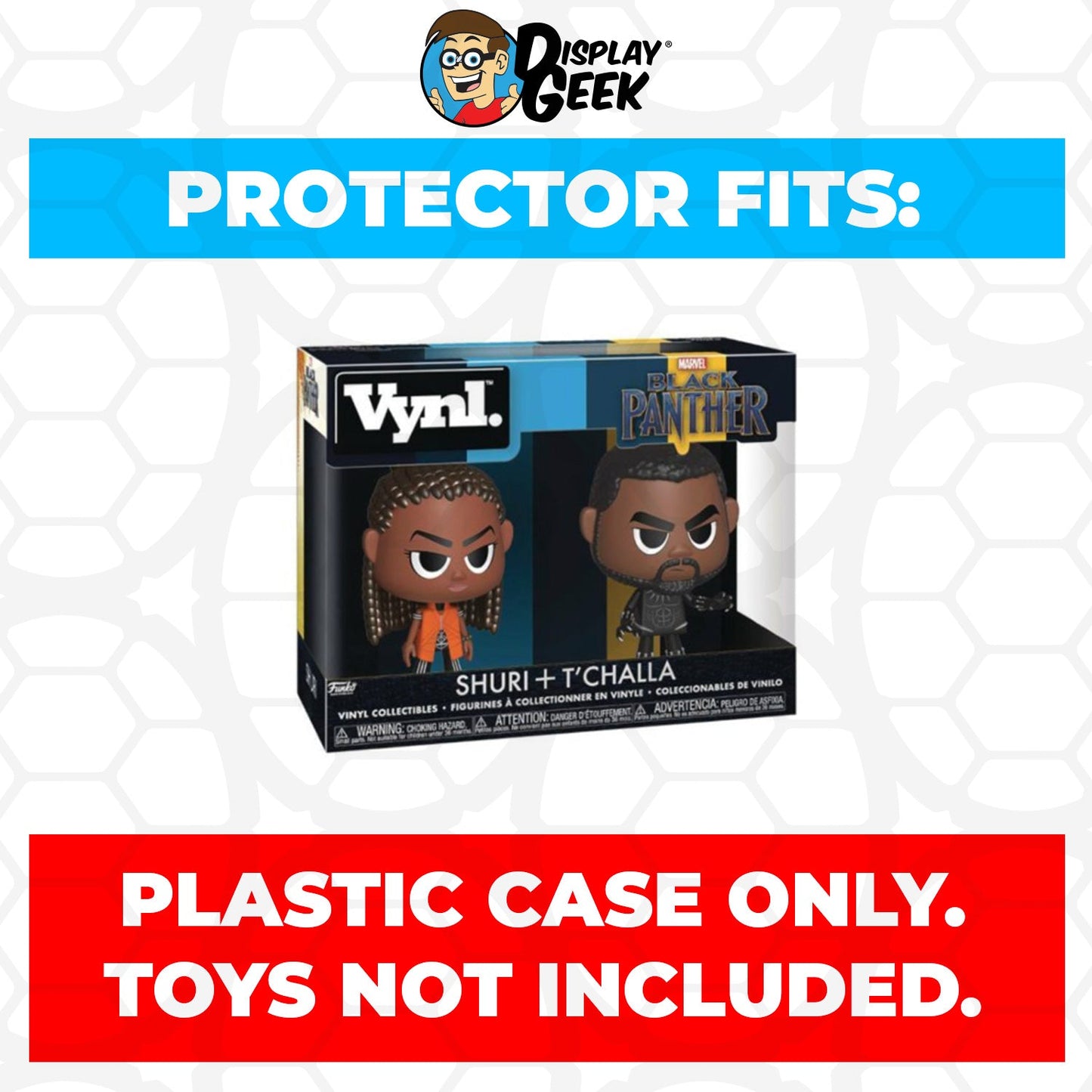 Pop Protector for Vynl 2 Pack Shuri & T'Challa Funko - PPG Pop Protector Guide Search Created by Display Geek