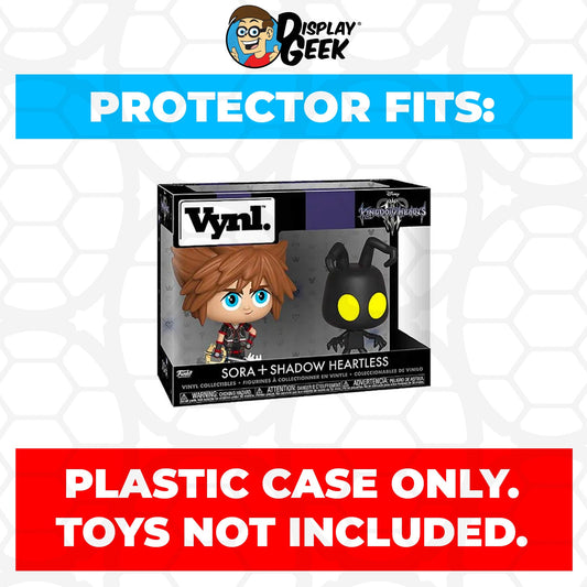 Pop Protector for Vynl 2 Pack Sora & Shadow Heartless Funko - PPG Pop Protector Guide Search Created by Display Geek