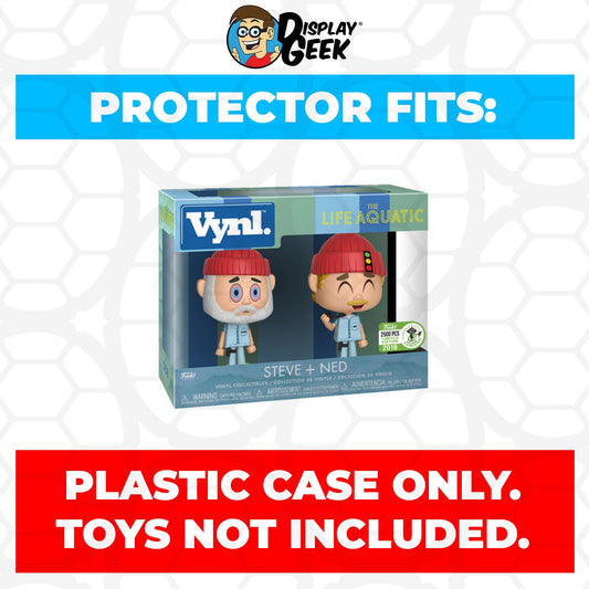 Pop Protector for Vynl 2 Pack Steve & Ned ECCC Funko - PPG Pop Protector Guide Search Created by Display Geek