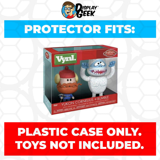 Pop Protector for Vynl 2 Pack Yukon Cornelius & Bumble Funko - PPG Pop Protector Guide Search Created by Display Geek