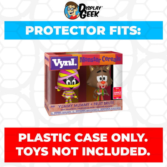 Pop Protector for Vynl 2 Pack Yummy Mummy & Fruit Brute SDCC Funko - PPG Pop Protector Guide Search Created by Display Geek
