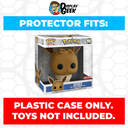 Pop Protector for 10 inch Eevee #540 Jumbo Funko Pop - PPG Pop Protector Guide Search Created by Display Geek