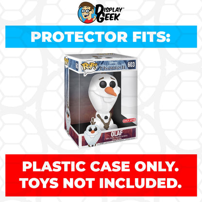 Pop Protector for 10 inch Olaf Frozen 2 #603 Jumbo Funko Pop - PPG Pop Protector Guide Search Created by Display Geek