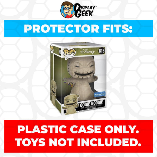 Pop Protector for 10 inch Oogie Boogie #616 Jumbo Funko Pop - PPG Pop Protector Guide Search Created by Display Geek