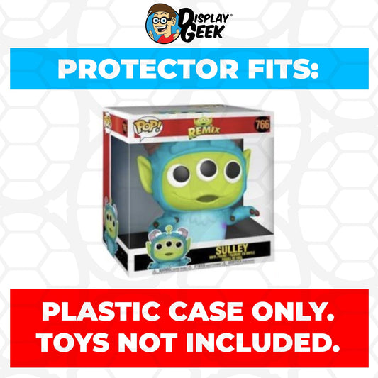 Pop Protector for 10 inch Sulley Alien Remix #766 Jumbo Funko Pop - PPG Pop Protector Guide Search Created by Display Geek