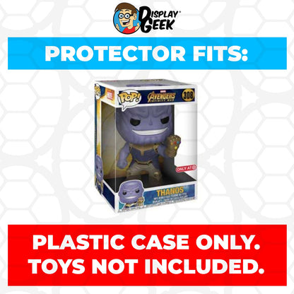 Pop Protector for 10 inch Thanos Infinity War #308 Jumbo Funko Pop - PPG Pop Protector Guide Search Created by Display Geek