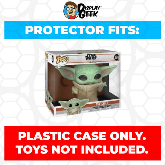 Pop Protector for 10 inch The Child #369 Jumbo Funko Pop - PPG Pop Protector Guide Search Created by Display Geek