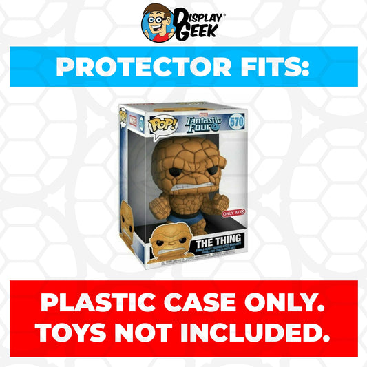 Pop Protector for 10 inch The Thing #570 Jumbo Funko Pop - PPG Pop Protector Guide Search Created by Display Geek