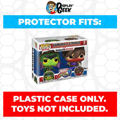 Pop Protector for 2 Pack Gamora vs Strider Funko Pop - PPG Pop Protector Guide Search Created by Display Geek