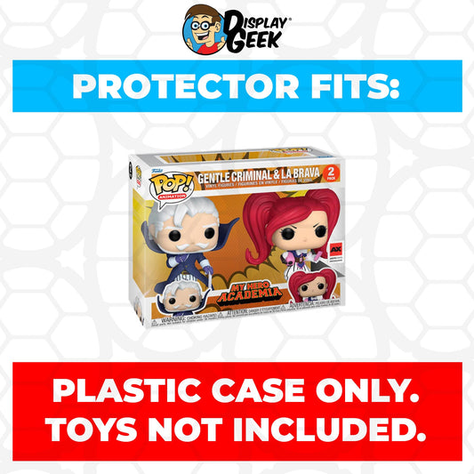 Pop Protector for 2 Pack Gentle Criminal & La Brava Funko Pop - PPG Pop Protector Guide Search Created by Display Geek