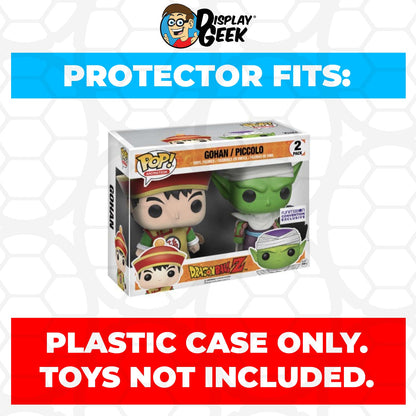 Pop Protector for 2 Pack Gohan & Piccolo Funko Pop - PPG Pop Protector Guide Search Created by Display Geek