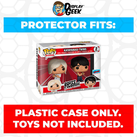 Pop Protector for 2 Pack Katayanagi Twins NYCC Funko Pop - PPG Pop Protector Guide Search Created by Display Geek