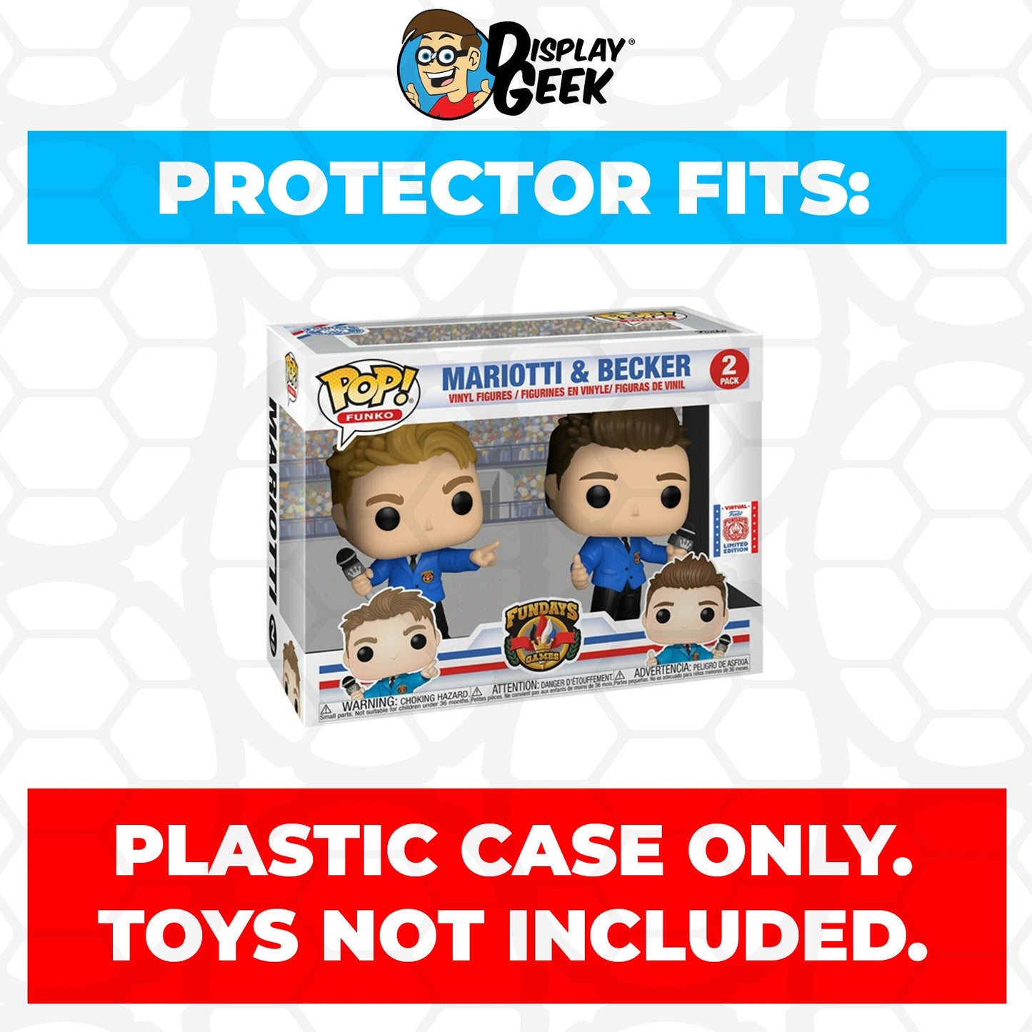 Pop Protector for 2 Pack Mariotti & Becker Virtual FunKon Funko Pop - PPG Pop Protector Guide Search Created by Display Geek