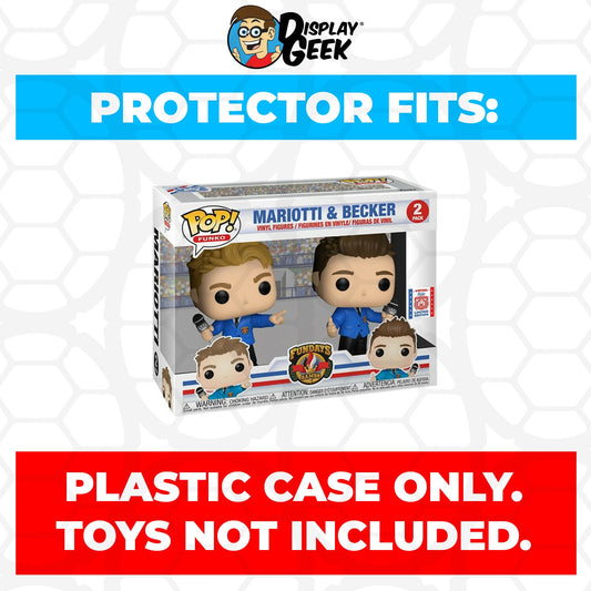 Pop Protector for 2 Pack Mariotti & Becker Virtual FunKon Funko Pop - PPG Pop Protector Guide Search Created by Display Geek