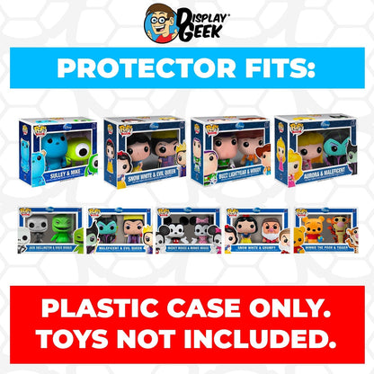 Pop Protector for 2 Pack Mini Buzz Lightyear & Woody #10 Funko Pop - PPG Pop Protector Guide Search Created by Display Geek