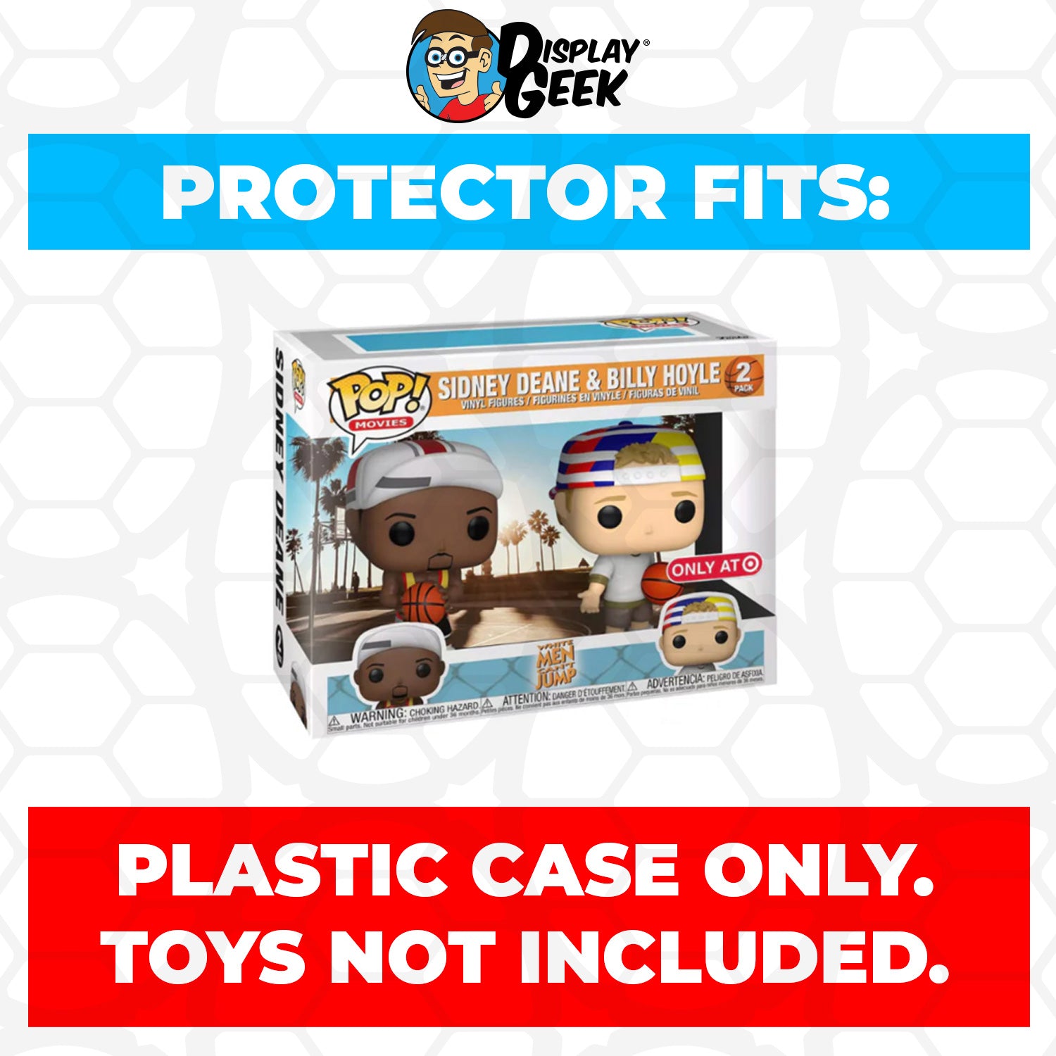 Pop Protector for 2 Pack Sidney Deane & Billy Hoyle Funko Pop - PPG Pop Protector Guide Search Created by Display Geek